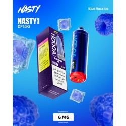 شيشة ناستي هوكا الجاهزه 15000 بف توت ازرق ايس*