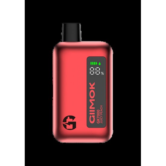 سحبة الف بار جيموك GK03 الجاهزه 6000 بف عصير الخوخ * سحبة الف بار جيموك GK03 الجاهزه 6000 بف عصير الخوخ *